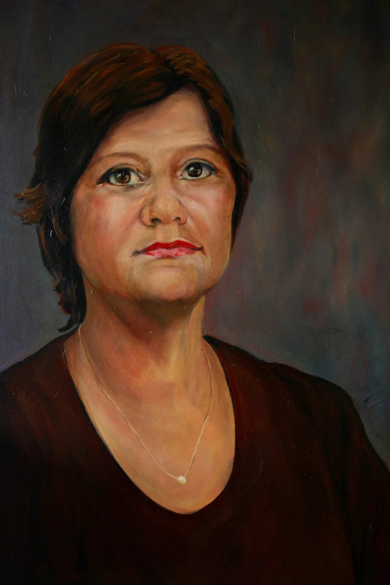 Mijn lieve mams — schilderij van Jeanne Thijssen