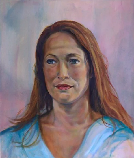 Mijn lieve vriendin Geronne — schilderij van Jeanne Thijssen